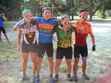 We had a fairly short ride to Bruning, NE, so we broke into
teams and turned it into a scavenger hunt. This is Team Fireball.