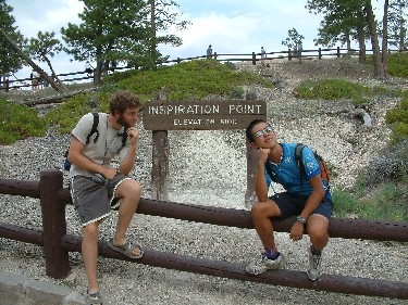 Weijie and Drew thinking hard…
