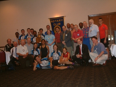 Thank you Rotary Club of Gary, Indiana for your kind hospitality and the wonderful lunch!