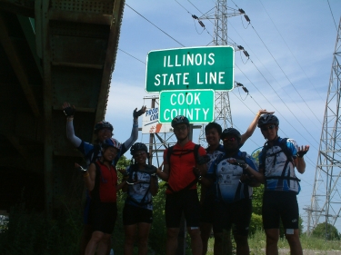 Enjoying life at the Illinois state line