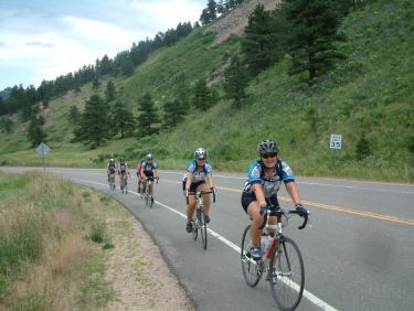 First day of the Rockies! We look very excited on our way to Estes Park, CO.