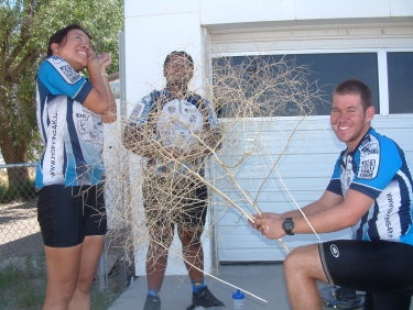 Whoever thought that you can use tumble weed for a marriage proposal?