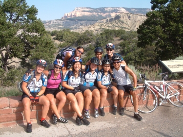 Another hard climb that was rewarded by a beautiful panoramic view of the Utah landscape.