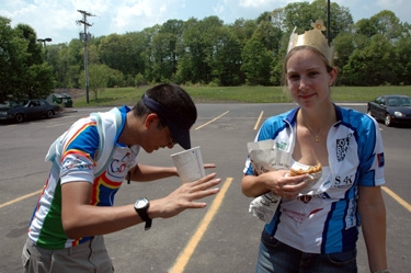 bow down to queen katie for providing us with lunch