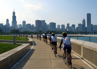 the blue crew rolling into the windy city