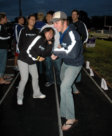 jammin' out at the kankakee relay for life