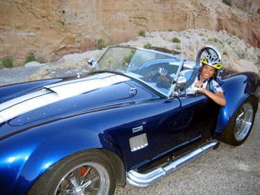 we ran into a utah-cruising cobra club.  and then we traded.