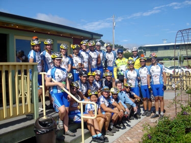 the group with the mayor of sausalito