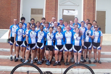 Send-off Ceremony on the steps of Shriver Hall