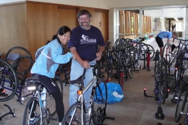 Thanks to Jim for all his help with bike maintenance and riding tips!