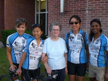 Mommy Donna and the girls in Arapahoe, NE.