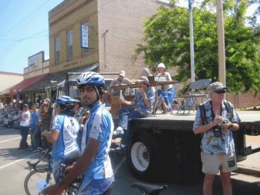 Arun at the Paonia 4th of July Parade