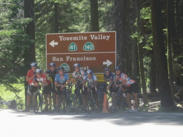 Sign to SF in Yosemite